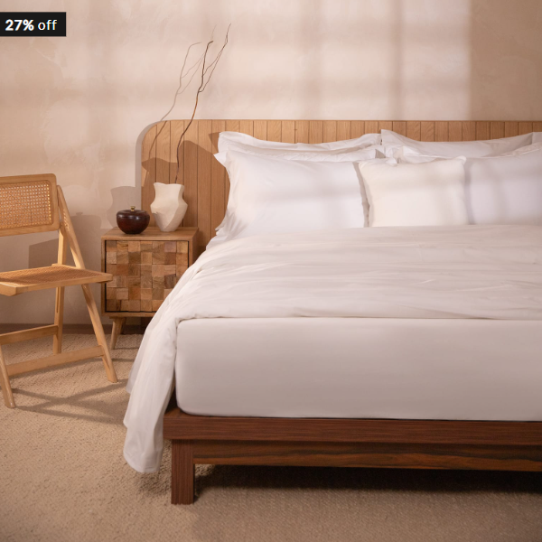 Jogo de Lençol Percal 100% Algodão Cristal