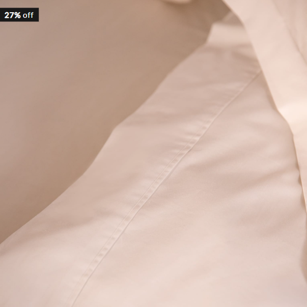 Jogo de Lençol Percal 100% Algodão Cristal