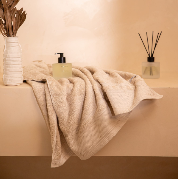 Jogo de Toalhas Gigante + Rosto + Piso Oasis 5 Peças