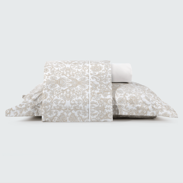 Jogo De Lençol Percal 100% Algodão Grand Palais