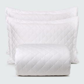 Kit Colcha Cetim 210 Fios 100% Algodão Denver