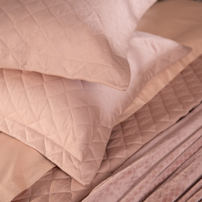 Kit Colcha Cetim 210 Fios 100% Algodão Denver