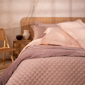 Kit Colcha Cetim 210 Fios 100% Algodão Denver