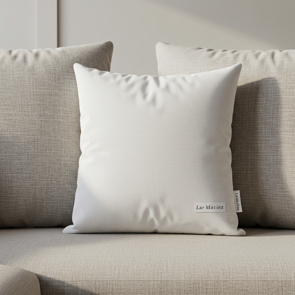 Kit 5 Almofada Decorativa Pequena Lar Maciez – Toque Suave e Estilo Clean