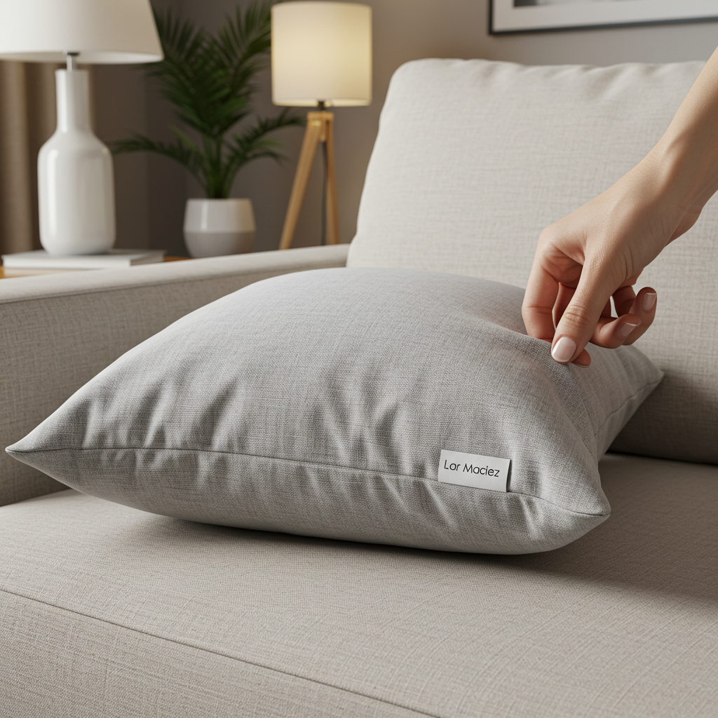 Kit 5 Almofada Decorativa Pequena Lar Maciez – Toque Suave e Estilo Clean