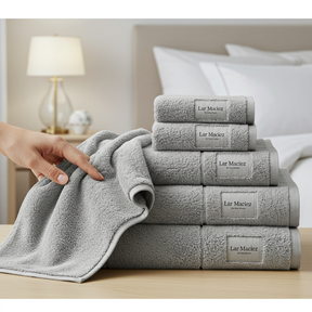 Kit de Toalhas Felpudas Lar Maciez – Conforto e Absorção Premium